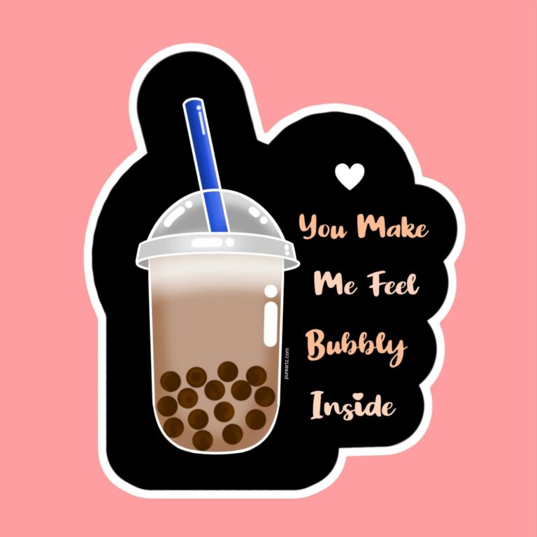 Boba Tea Sticker