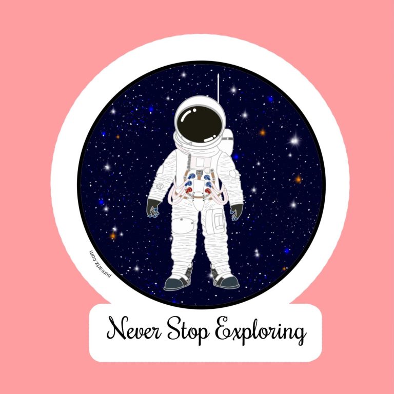 Astronaut Sticker
