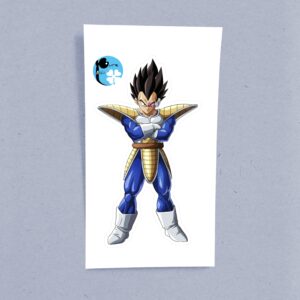 Dragon Ball Sticker Super Sayajin Blue Vegeta Hero Anime Decal