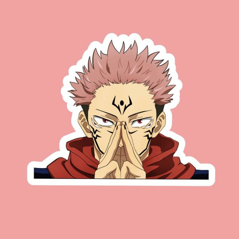 Ryomen Sukuna Jujutsu Kaisen III – Laptop Sticker - PureArtz