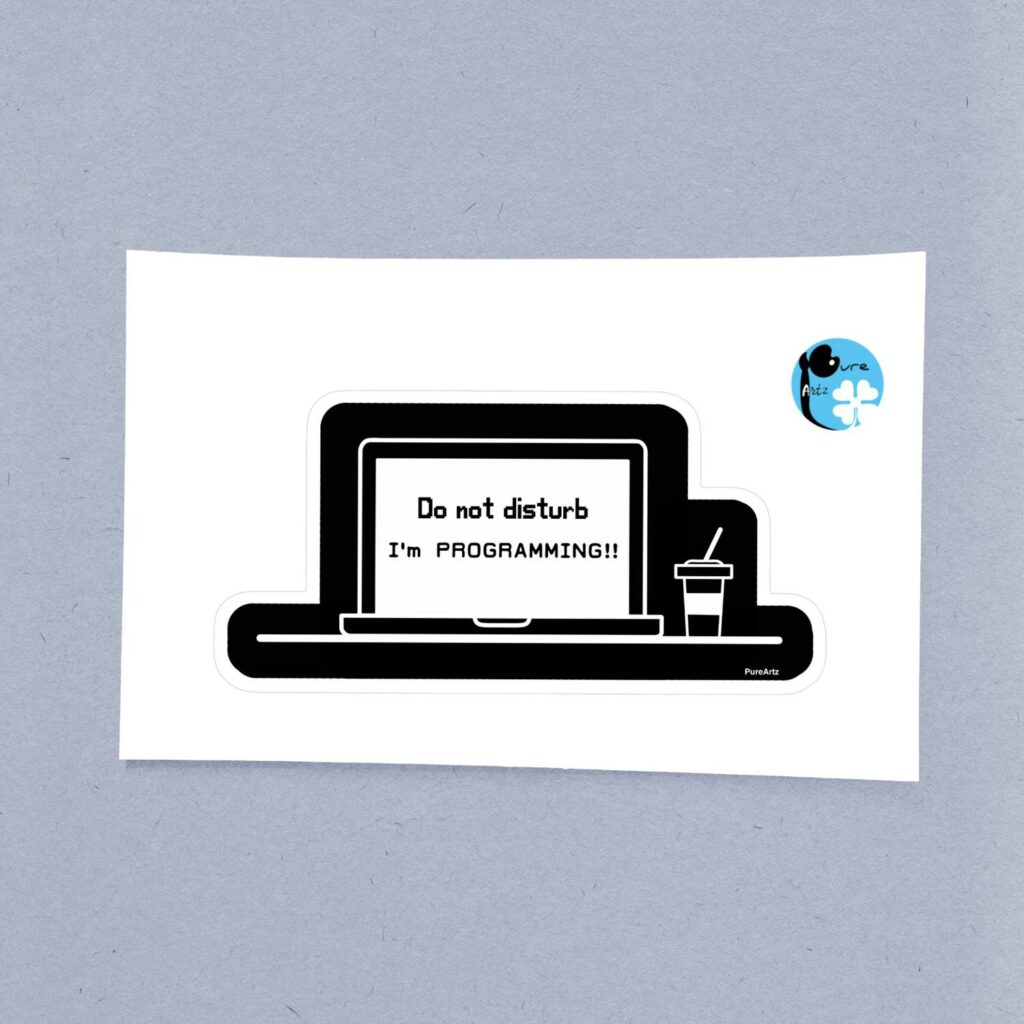 Programming – Laptop Sticker - PureArtz