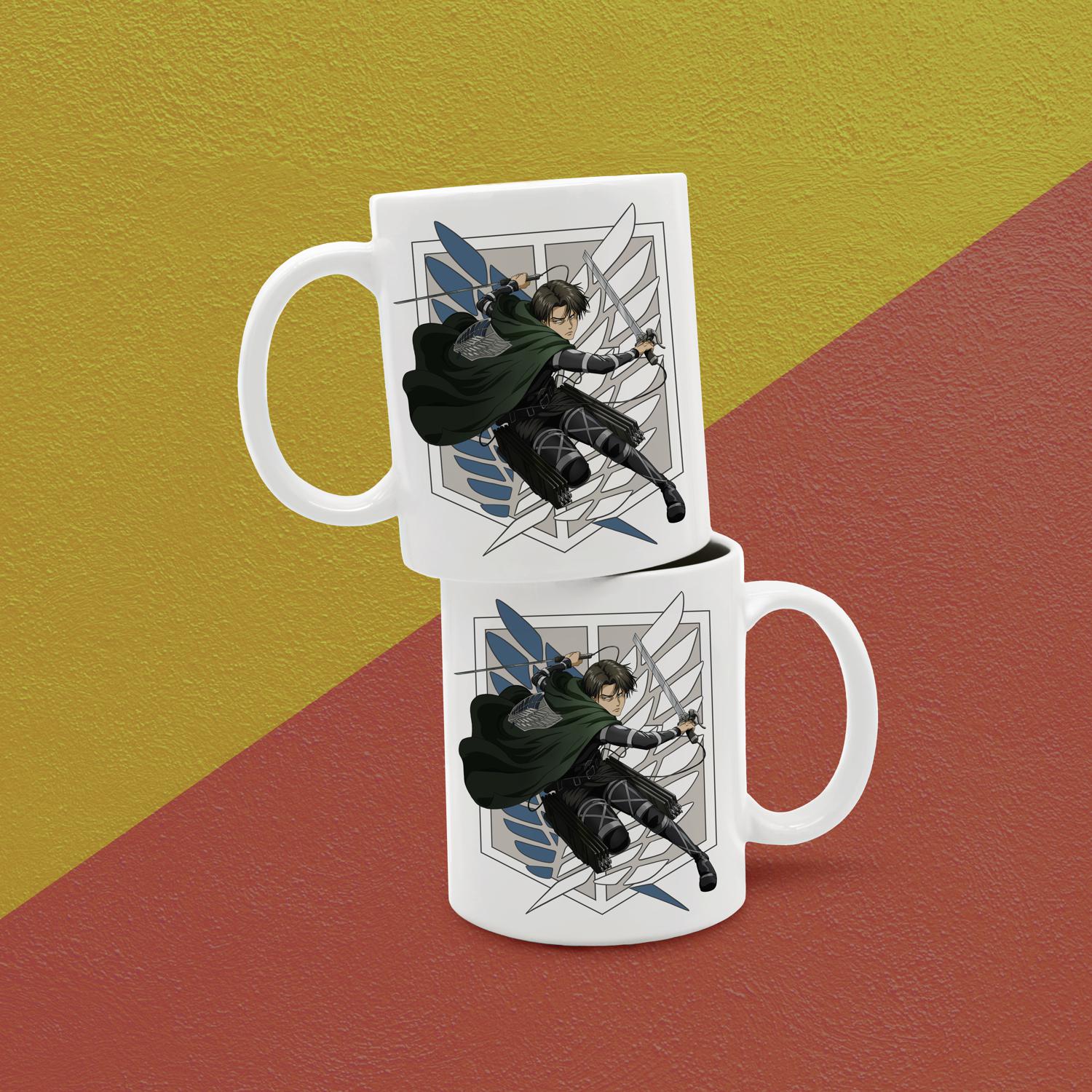 Levi Ackerman Coffee Mug PureArtz