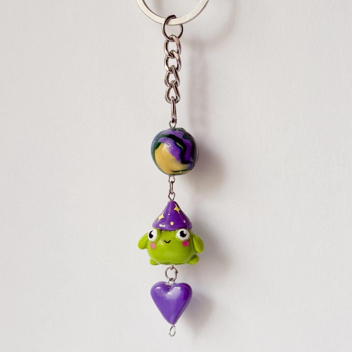 Magician Frog Keychain - Image 2