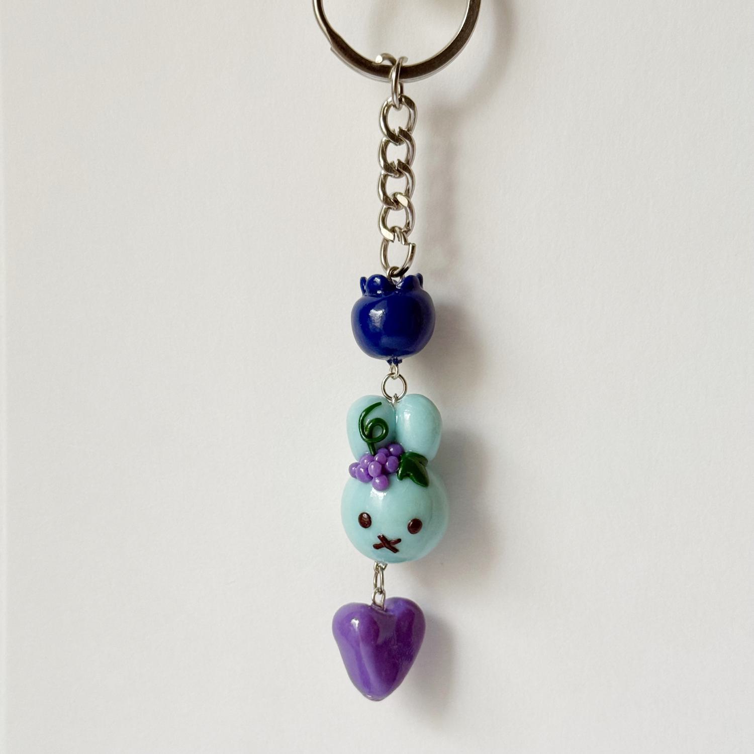 Miffy and Blueberry Keychain - Image 2