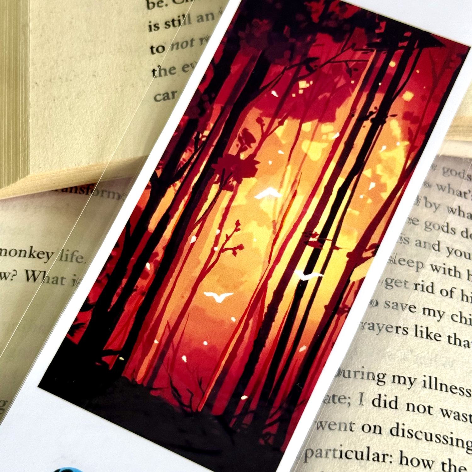 Crimson Haze Bookmark - Image 3