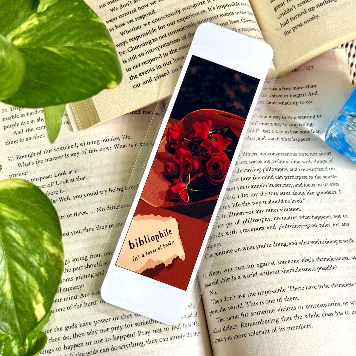 Rose Bouquet Bookmark