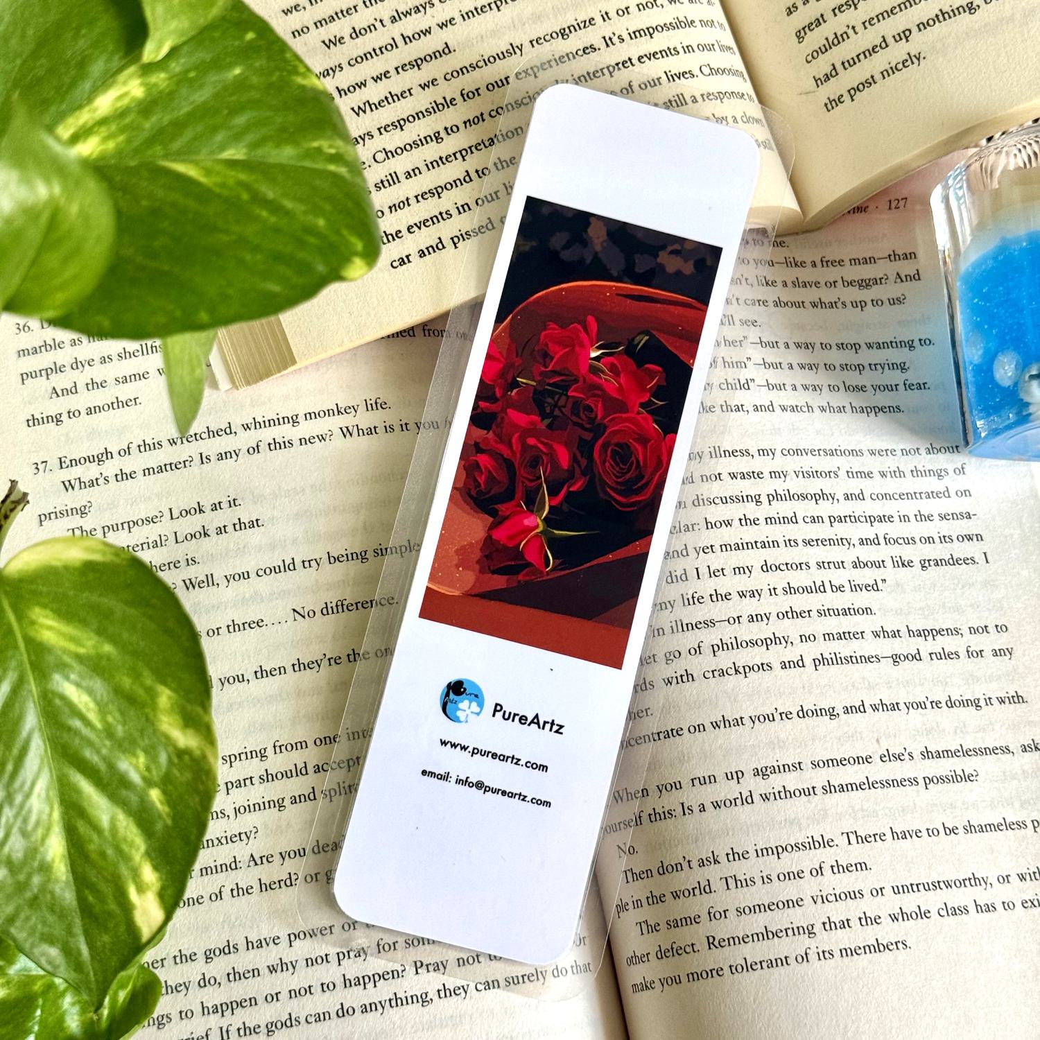 Rose Bouquet Bookmark - Image 2