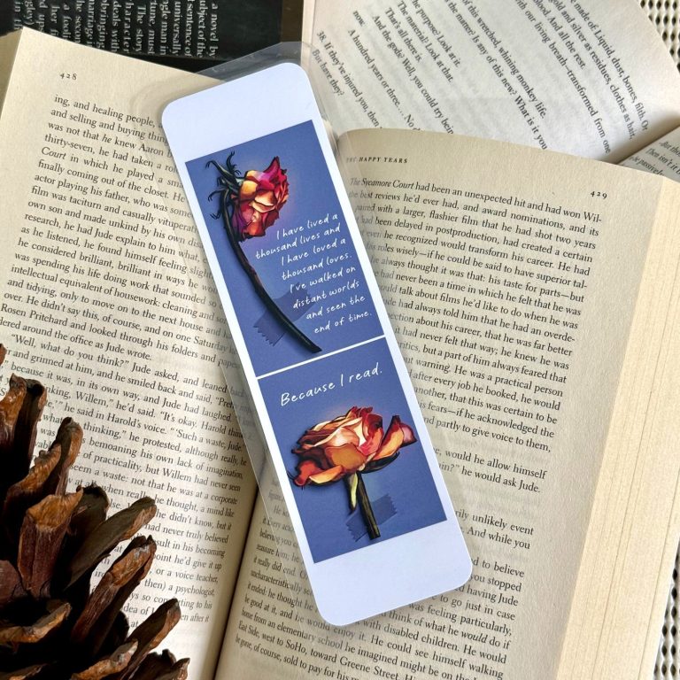Withered Rose Bookmark