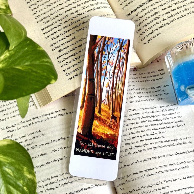 Autumn Woods Bookmark