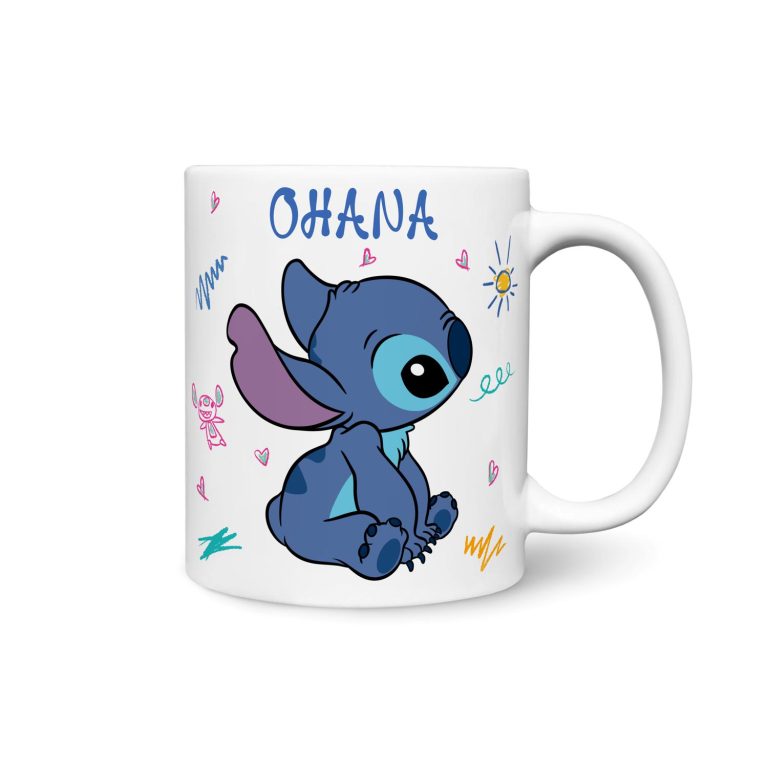 Cute Stitch Ohana - Coffee Mug