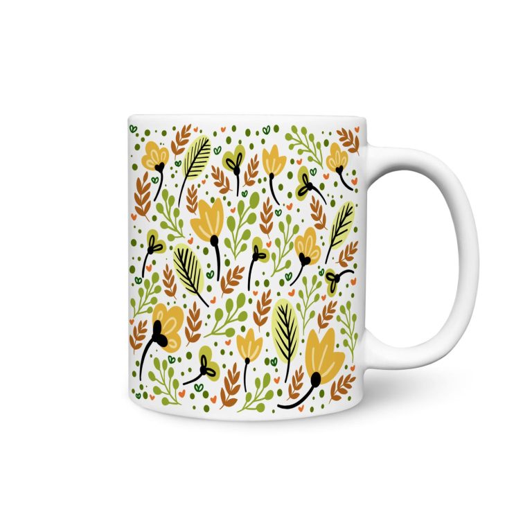 Floral Print III - Coffee Mug