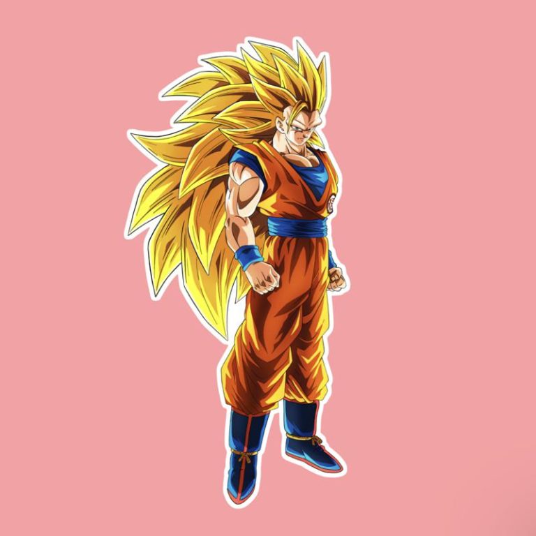 Goku SSJ3 DBZ - Anime Sticker