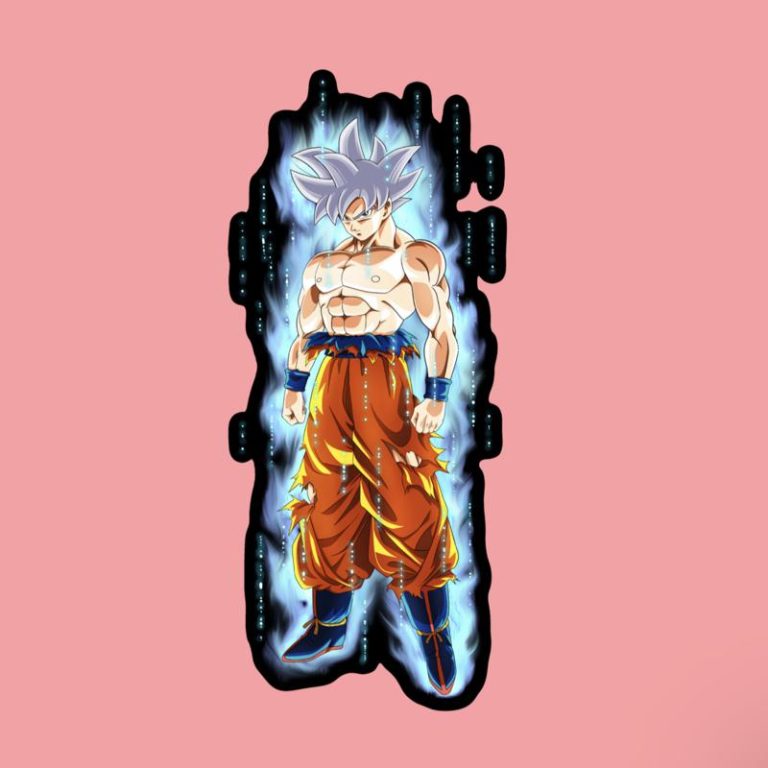 Goku Ultra Instinct  DBS - Laptop Sticker