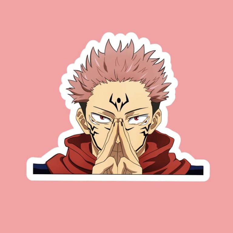 Ryomen Sukuna Jujutsu Kaisen III - Laptop Sticker
