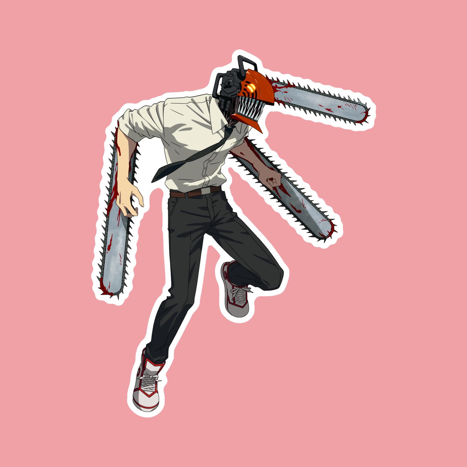 Denji I Chainsaw Man – Laptop Sticker