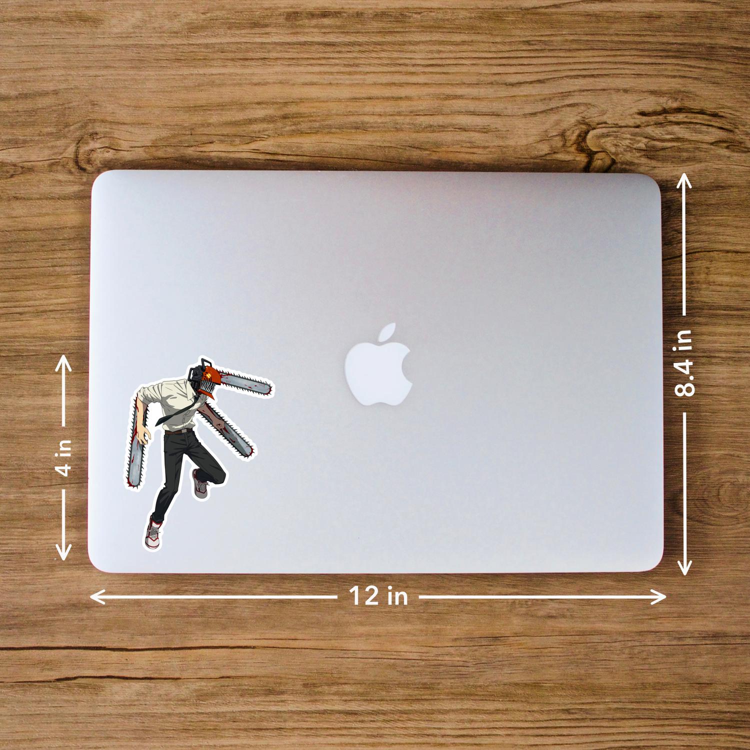 Denji I Chainsaw Man – Laptop Sticker - Image 3