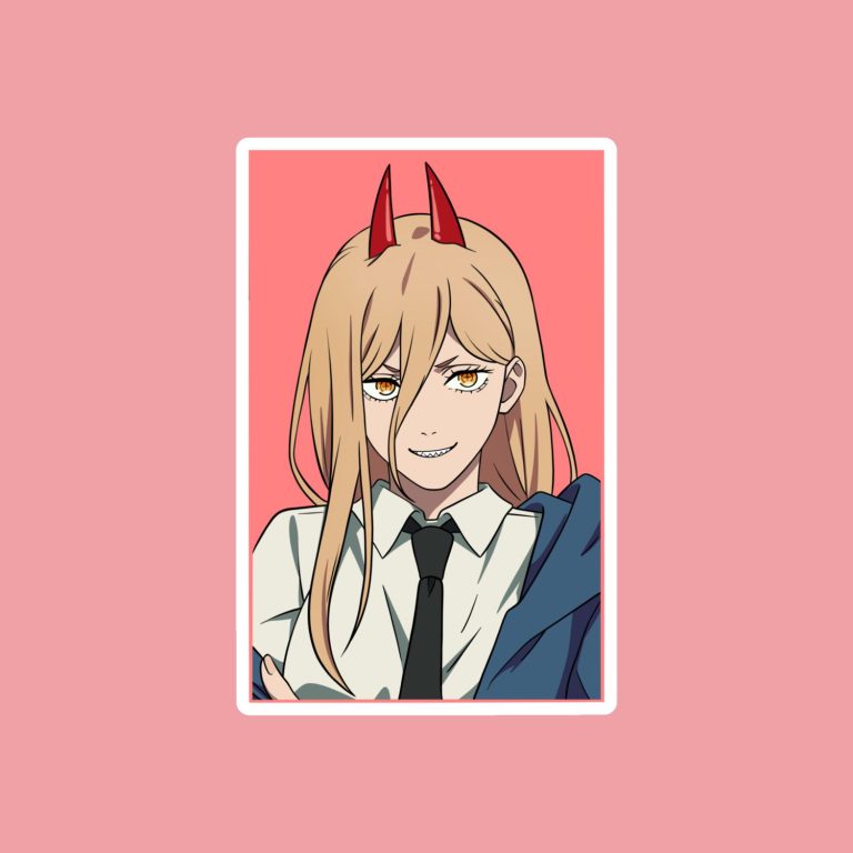 Power I Chainsaw Man – Laptop Sticker