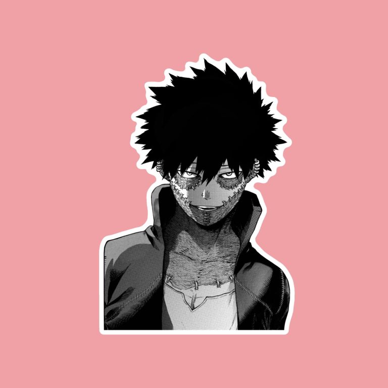 Dabi MHA Laptop Sticker