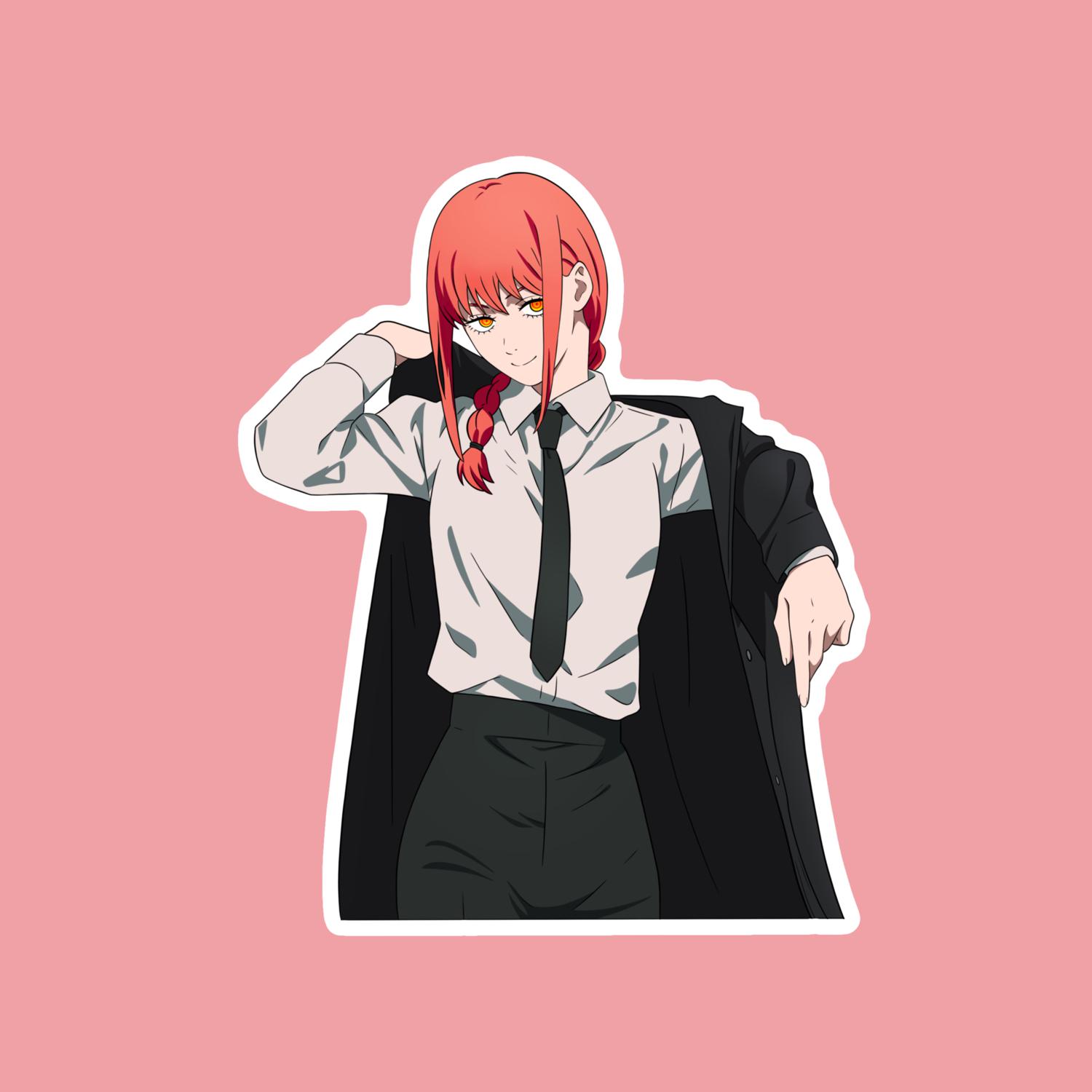 Makima II Chainsaw Man – Laptop Sticker