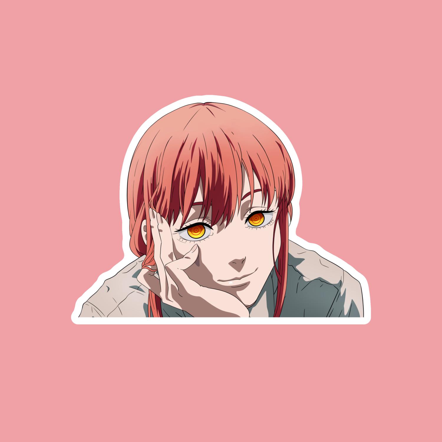 Makima I Chainsaw Man – Laptop Sticker