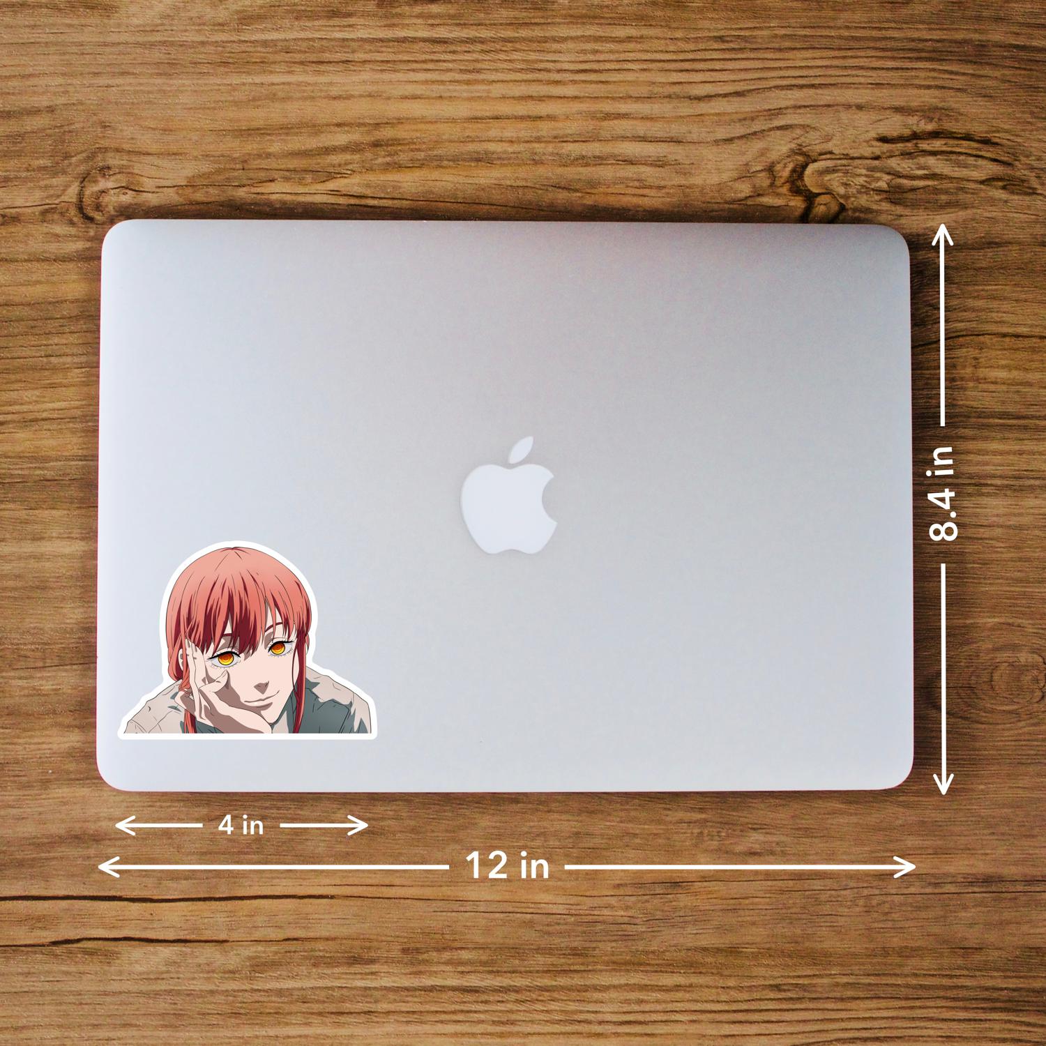 Makima I Chainsaw Man – Laptop Sticker - Image 3