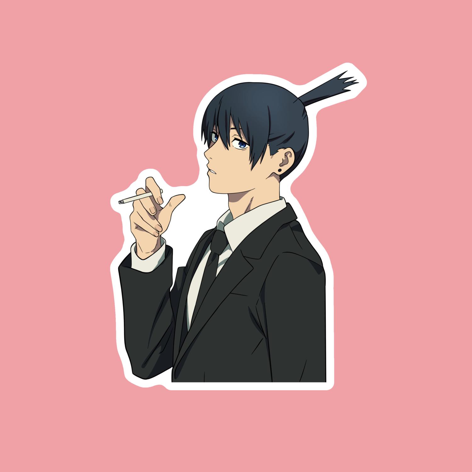 Aki I Chainsaw Man – Laptop Sticker