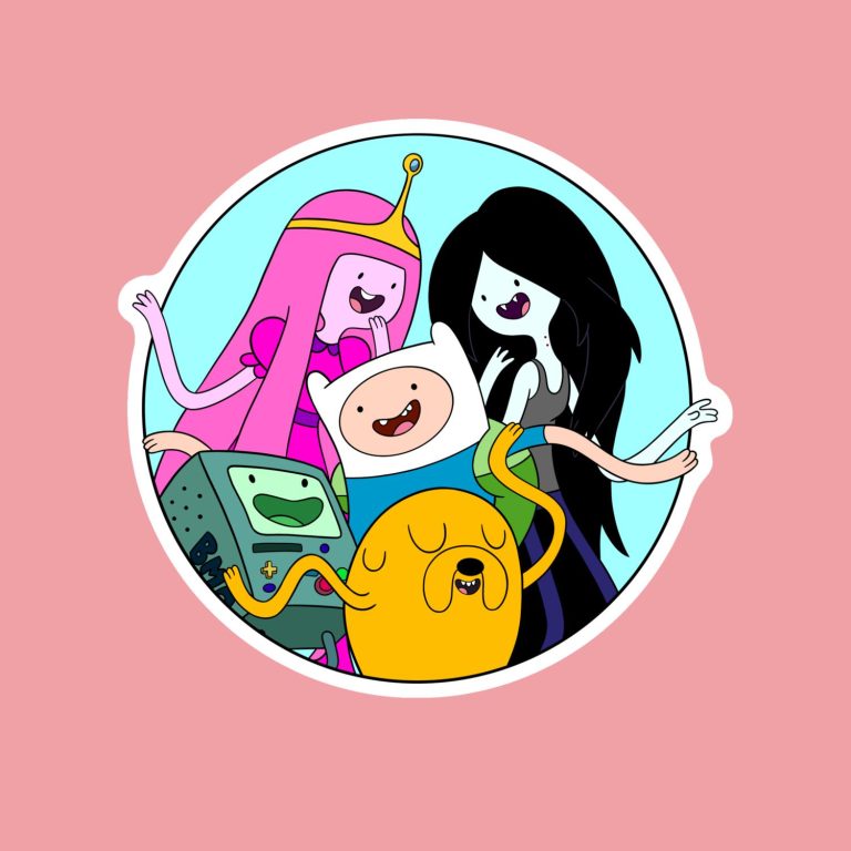 Adventure Time II - Laptop Sticker