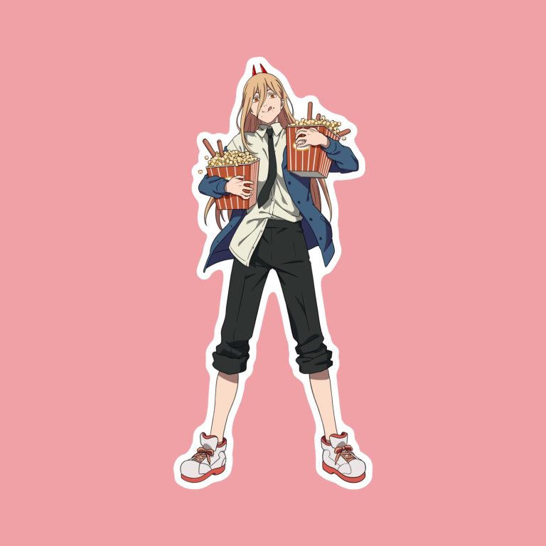 Power V Chainsaw Man – Laptop Sticker