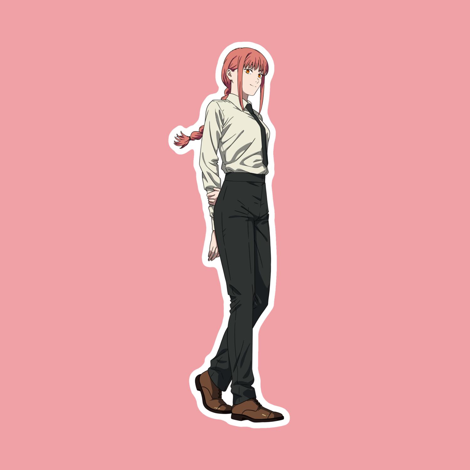 Makima IV Chainsaw Man – Laptop Sticker