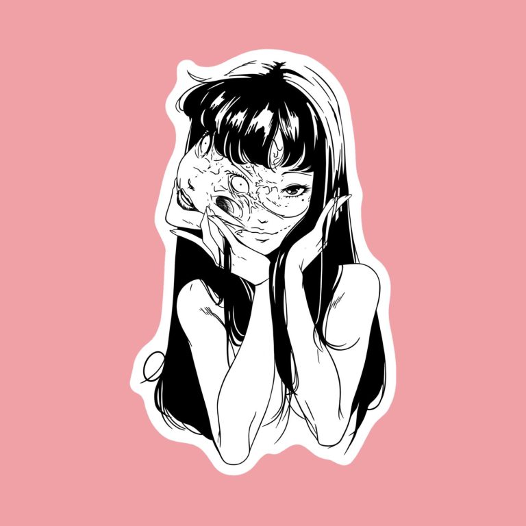 Tomie – Laptop Sticker