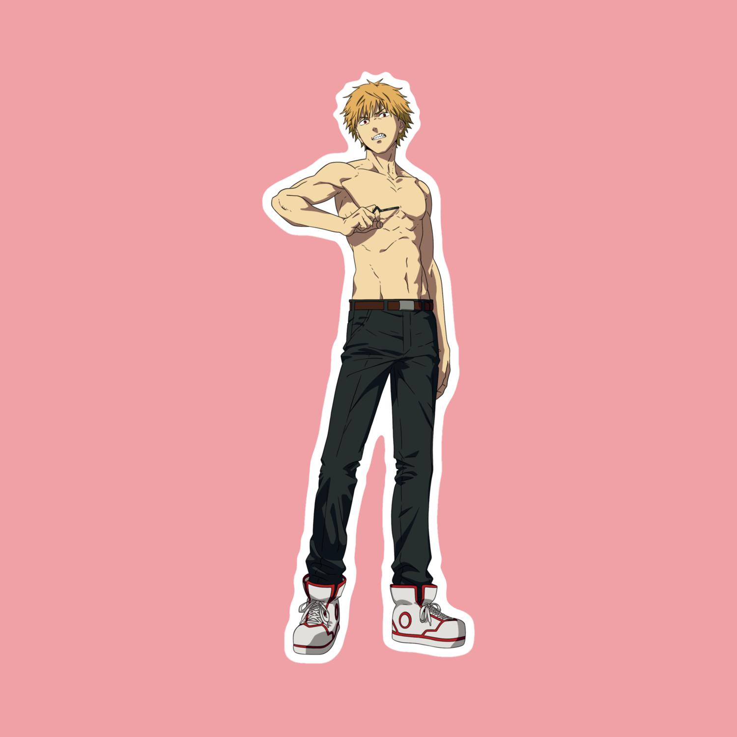 Denji IV Chainsaw Man – Laptop Sticker