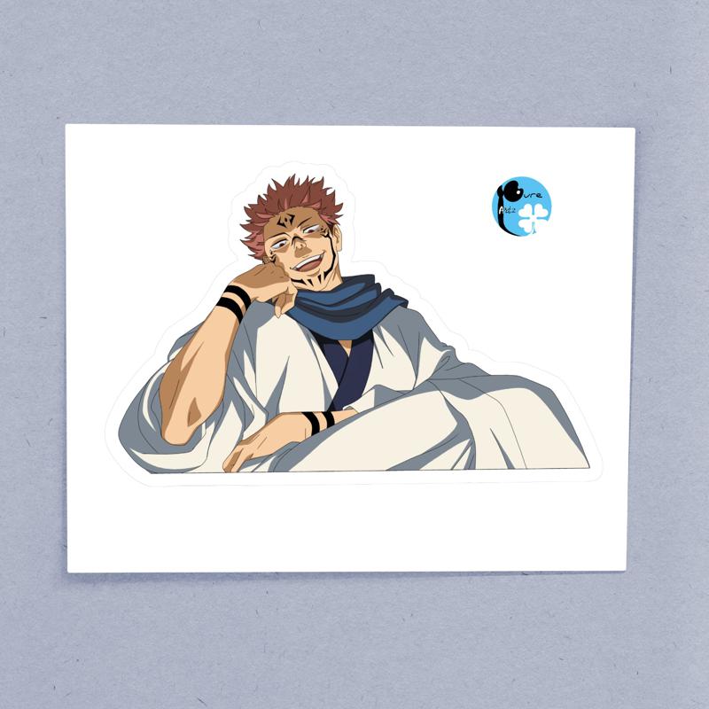 Ryomen Sukuna Jujutsu Kaisen II - Anime Sticker - Image 2