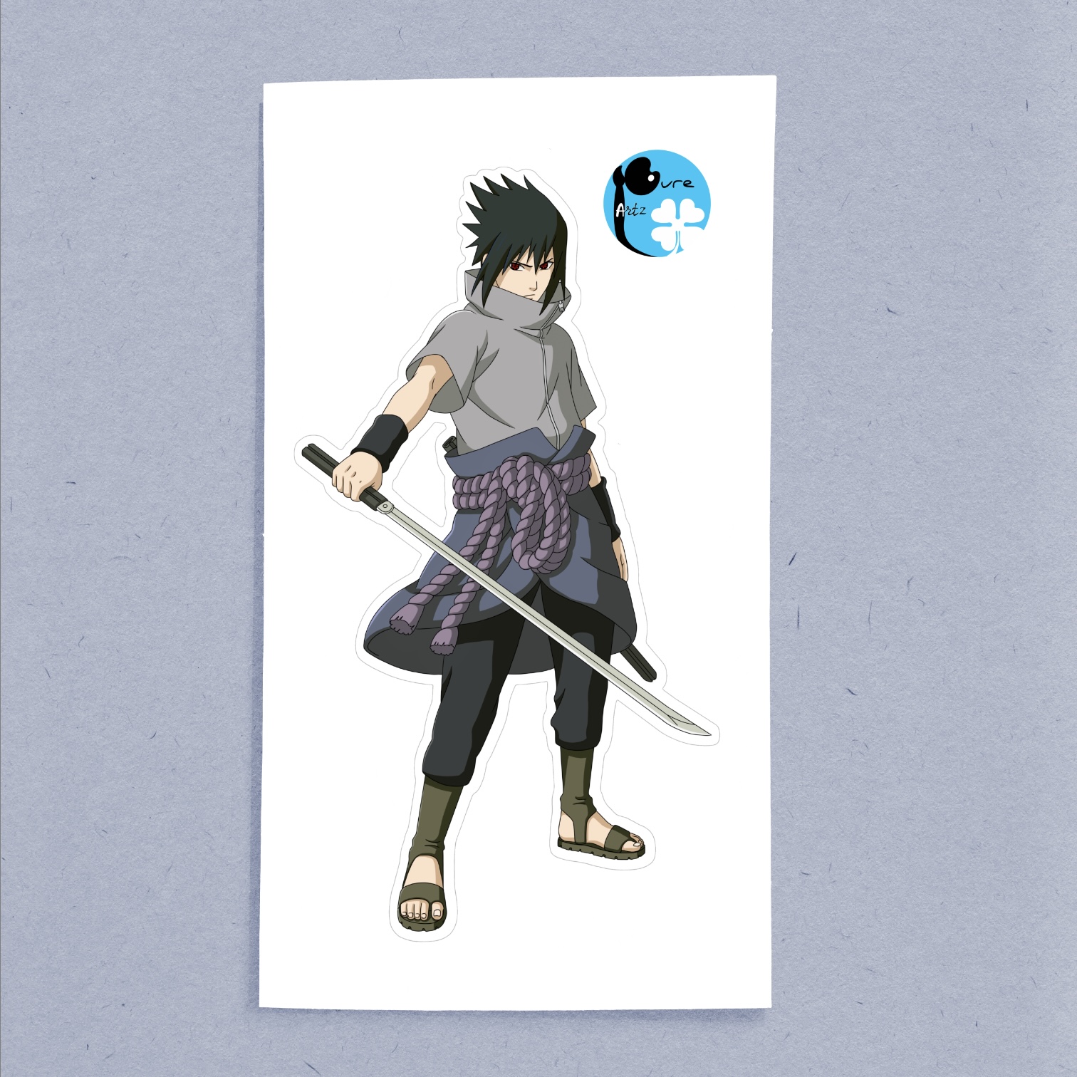 Sasuke Uchiha Sticker - Image 2