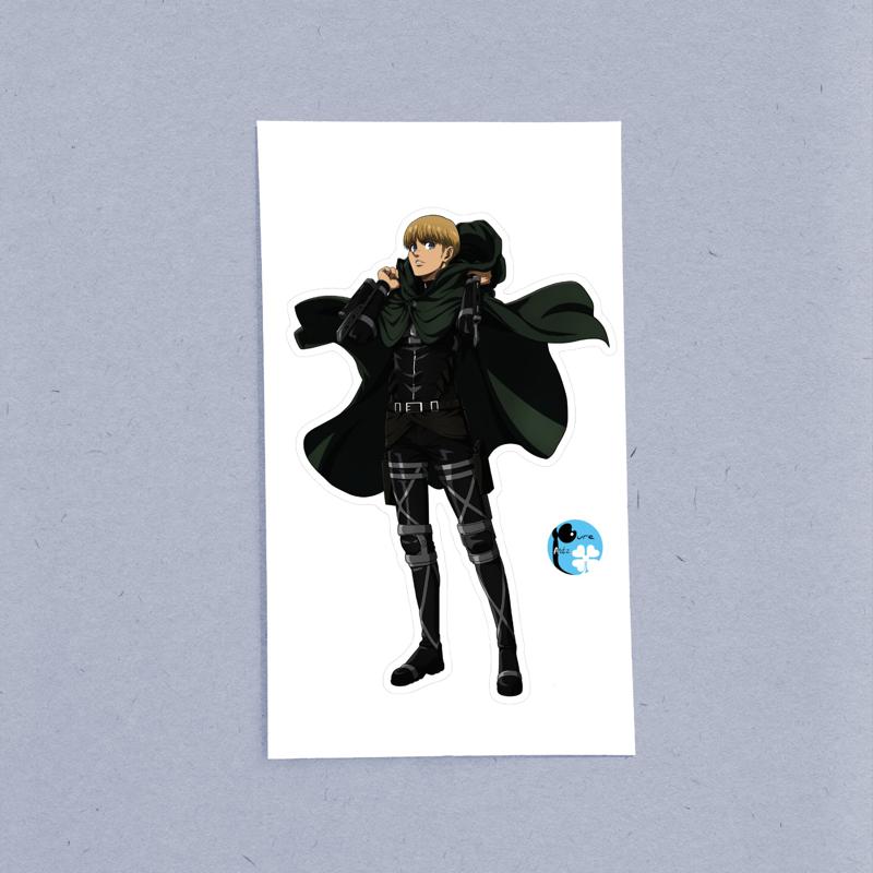 Armin Arlert I AOT – Laptop Sticker - Image 2