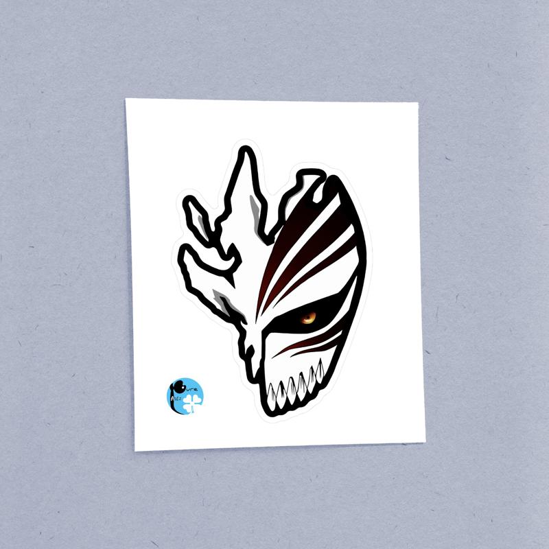 Ichigo Kurosaki Hollow Mask Bleach – Laptop Sticker - Image 2