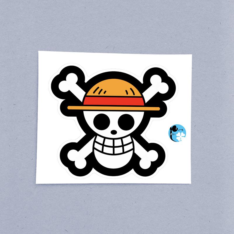One Piece Logo – Laptop Sticker - Image 2