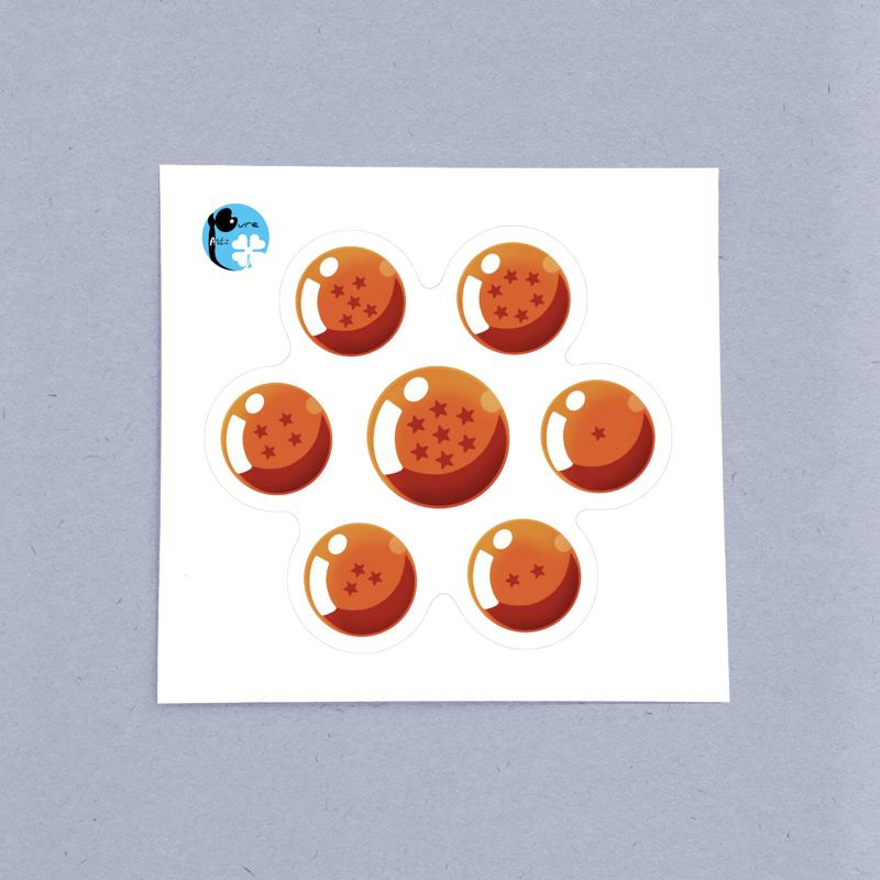 Dragon Balls - Laptop Sticker - Image 2