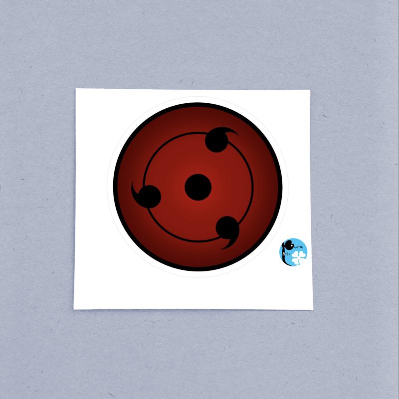 Sharingan – Laptop Sticker - Image 2