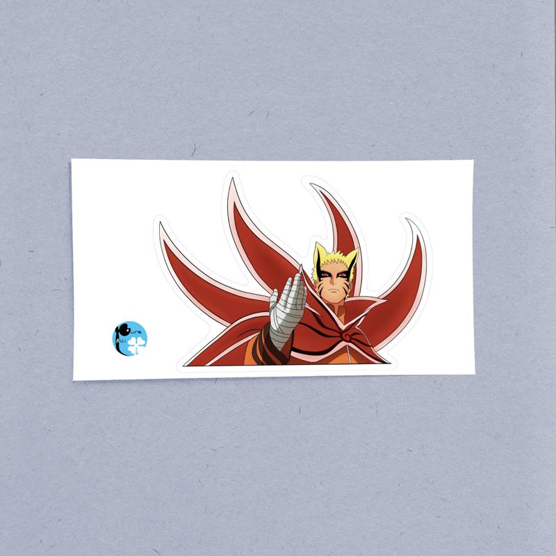 Naruto Uzumaki Baryon Mode – Laptop Sticker - Image 2