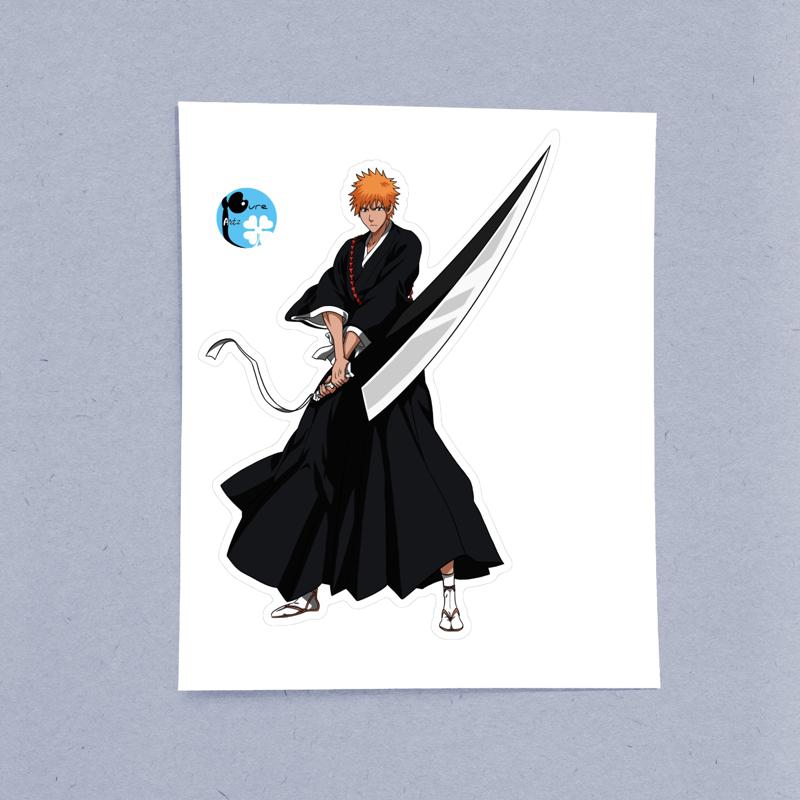 Ichigo Kurosaki I Bleach – Laptop Sticker - Image 2