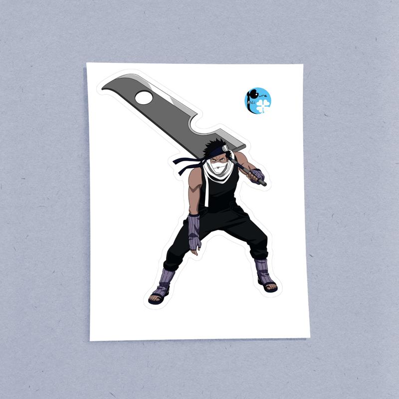 Zabuza Momochi – Laptop Sticker - Image 2