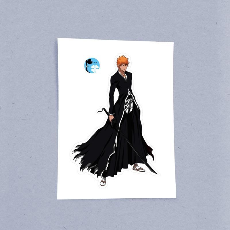 Ichigo Bankai Bleach – Laptop Sticker - Image 2