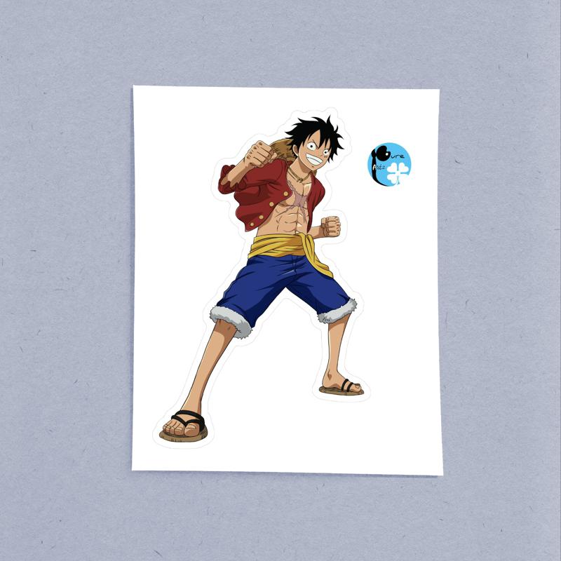 Monkey D. Luffy II One Piece – Laptop Sticker - Image 2