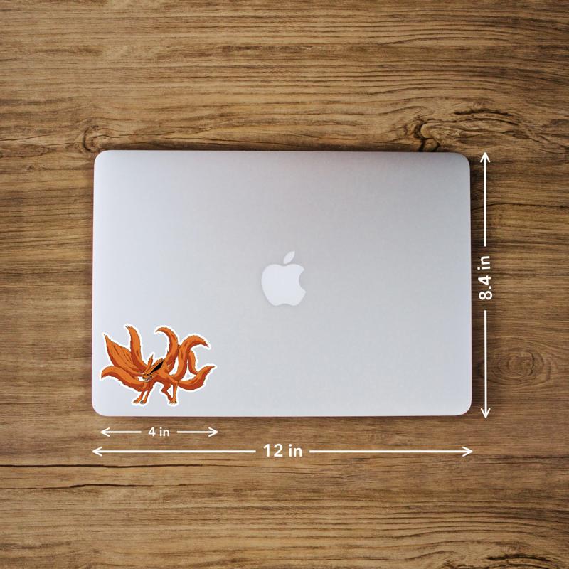 Kurama – Laptop Sticker - Image 3