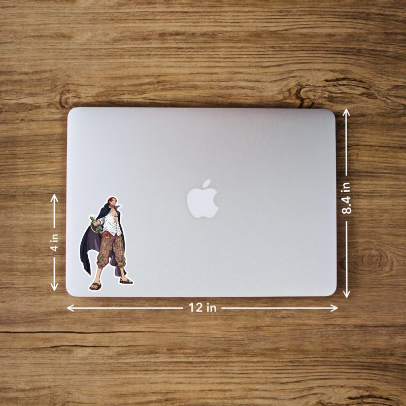 Shanks One Piece – Laptop Sticker - Image 3
