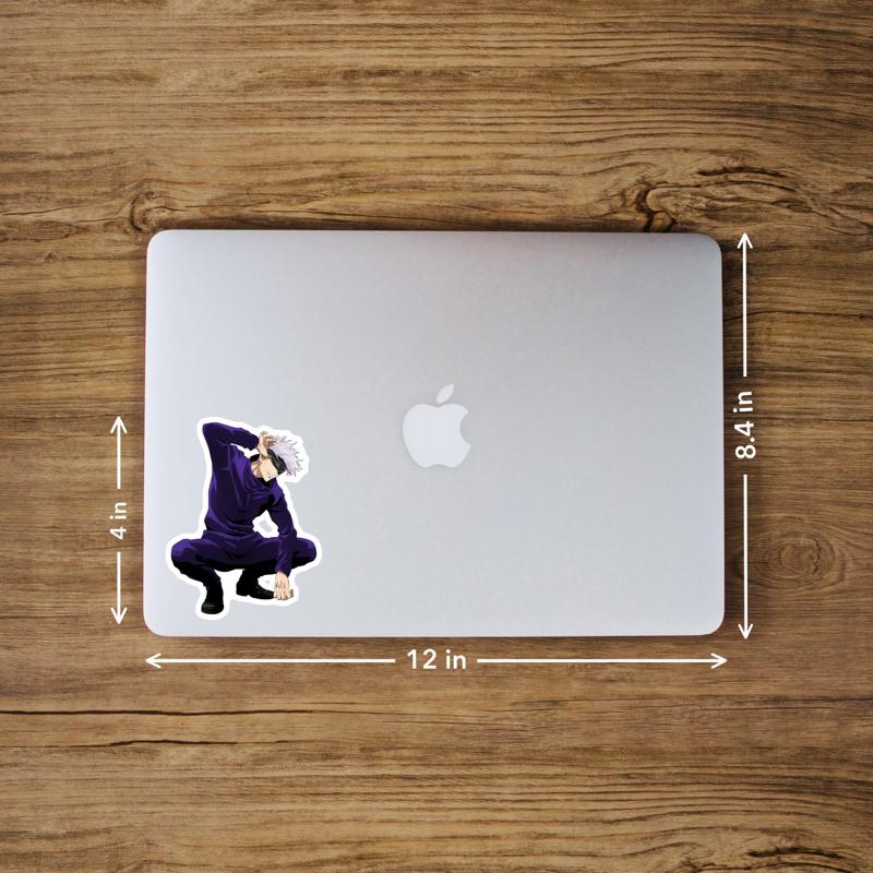 Gojo Satoru Jujutsu Kaisen IV - Laptop Sticker - Image 3