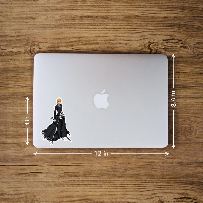 Ichigo Bankai Bleach – Laptop Sticker - Image 3