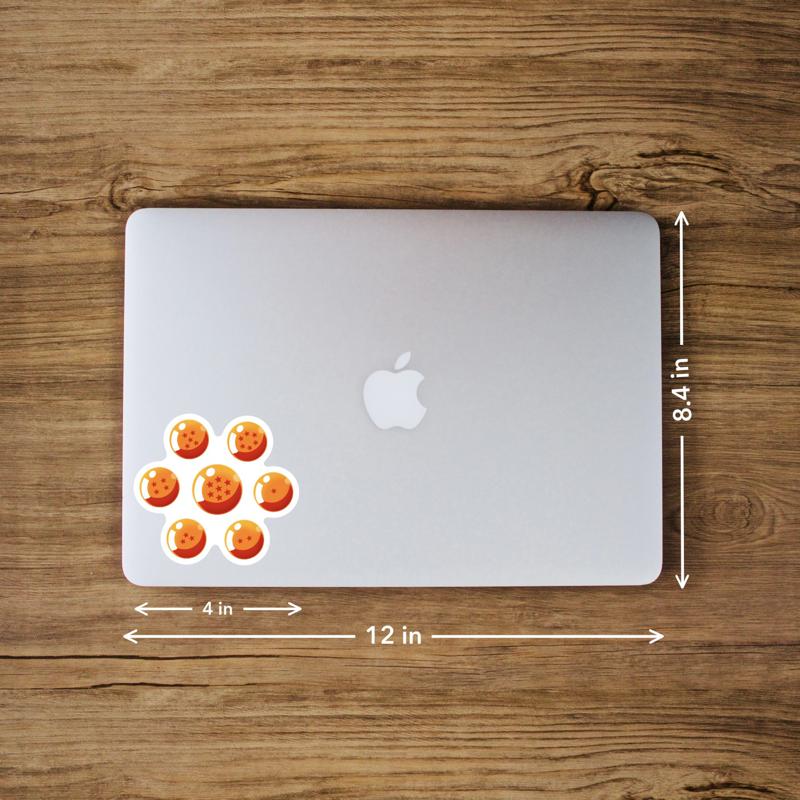 Dragon Balls - Laptop Sticker - Image 3