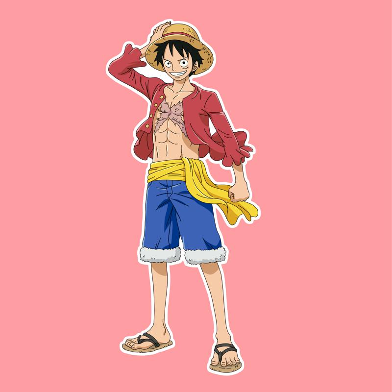 Monkey D. Luffy I One Piece - Laptop Sticker