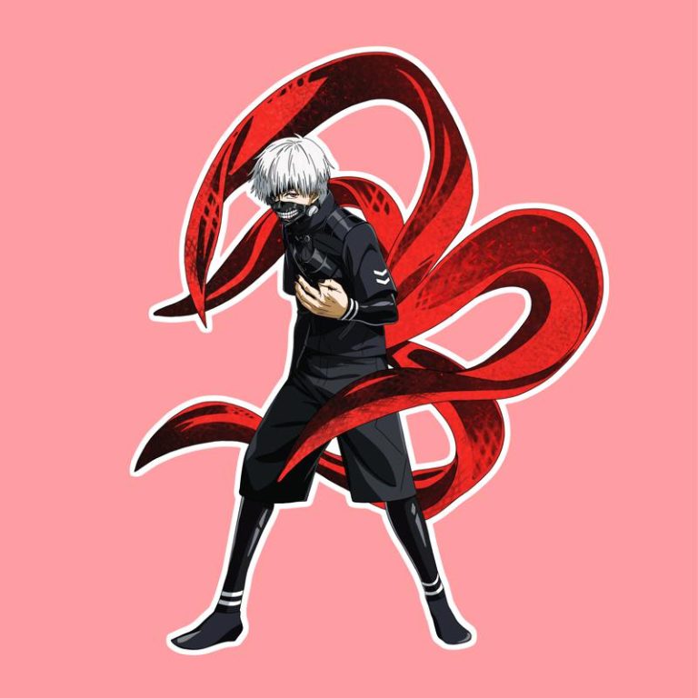 Kaneki Ken Tokyo Ghoul I - Laptop Sticker